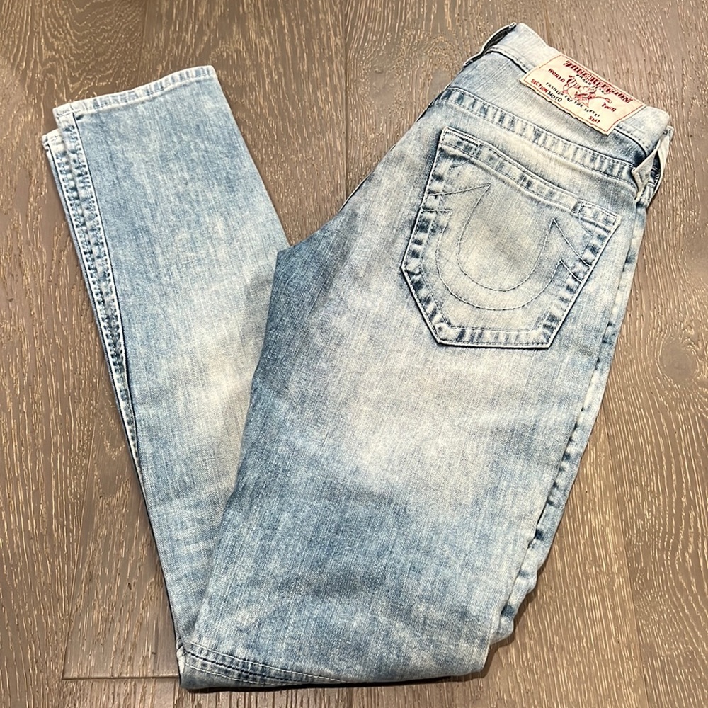 True Religion Light Blue Pants - Like New!